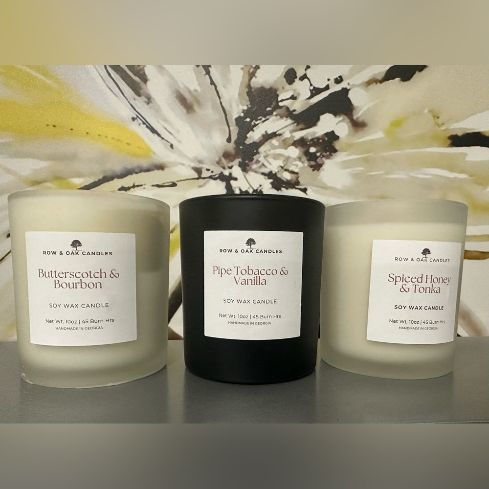 Handmade 10oz Soy Wax Candles